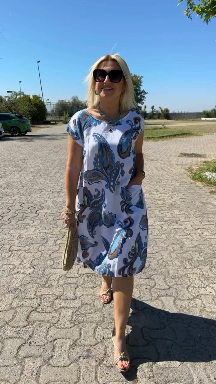 Calista™ – Bekväm och Flödande Sommarklänning