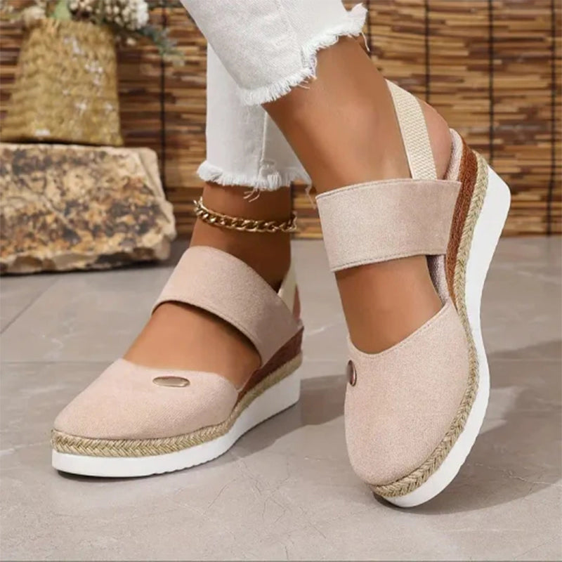Monika™ - Ortopediska Sandaler med Platå, Andningsbara och Avslappnade