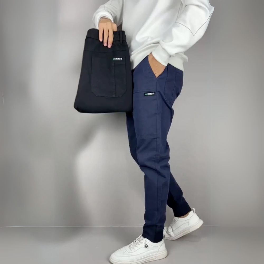 Tommaso™ - Pantalón-cargo elástico premium