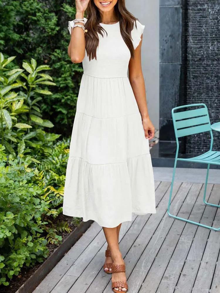 Amalia | Sophisticated dress that covers the belly
